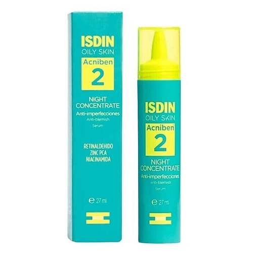 

ISDIN Сыворотка для лица Acniben Night Concentrate Serum, Сыворотка для лица Acniben Night Concentrate Serum