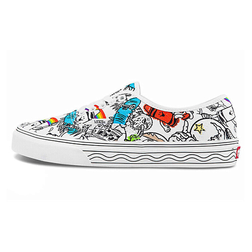 

VANS Кроссовки Authentic Crayola Diy Sketch Your Way, Кроссовки Authentic Crayola Diy Sketch Your Way