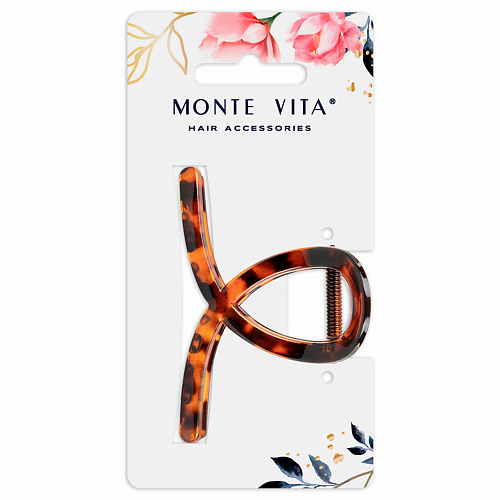 

MONTE VITA Краб для волос глянцевый, Краб для волос глянцевый