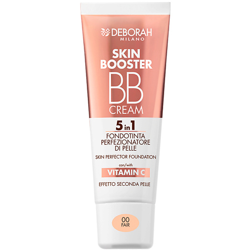 

DEBORAH MILANO Тональный ВВ-крем Skin Booster BB Cream 5 in 1 Skin Perfector Foundation, Тональный ВВ-крем Skin Booster BB Cream 5 in 1 Skin Perfector Foundation