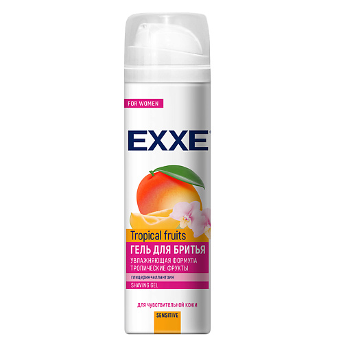

EXXE ГЕЛЬ ДЛЯ БРИТЬЯ "SENSITIVE TROPICAL FRUITS", ГЕЛЬ ДЛЯ БРИТЬЯ "SENSITIVE TROPICAL FRUITS"