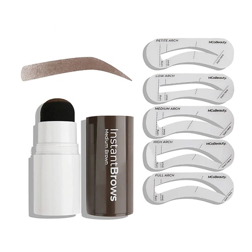 Косметика для бровей  Лэтуаль MCOBEAUTY Набор для бровей Instant Brows Express Kit