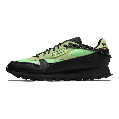 

REEBOK Кроссовки Reebok Classic Leather Trail Pleasures Neon Mint, Кроссовки Reebok Classic Leather Trail Pleasures Neon Mint