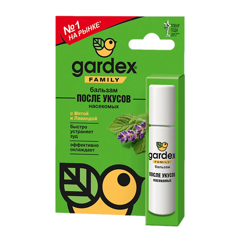 

GARDEX Family Бальзам после укусов роликовый 7.0, Family Бальзам после укусов роликовый
