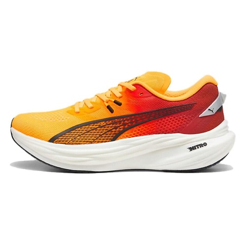 

PUMA Кроссовки Deviate NITRO 3 Cushioned Slip-Resistant Low-Top Carbon Plate Yellow, Кроссовки Deviate NITRO 3 Cushioned Slip-Resistant Low-Top Carbon Plate Yellow