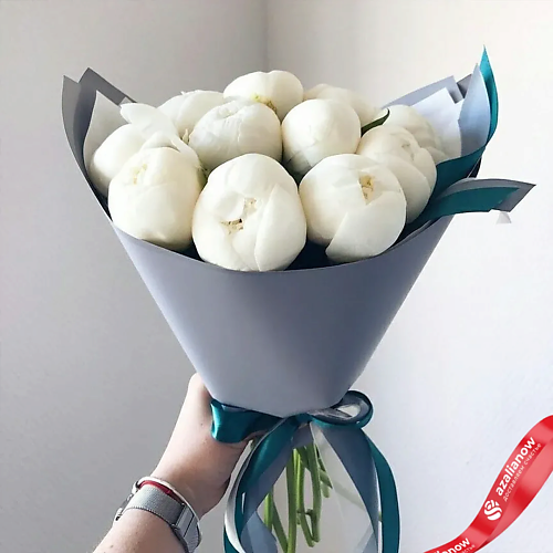 

AZALIANOW ЦВЕТЫ. ПОДАРКИ. ДЕКОР Букет из 11 белых пионов «Вкусное мороженое», Букет из 11 белых пионов «Вкусное мороженое»