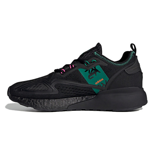 

ADIDAS ORIGINAL Кроссовки Zx 2K Boost 'Black Green Grey', Кроссовки Zx 2K Boost 'Black Green Grey'