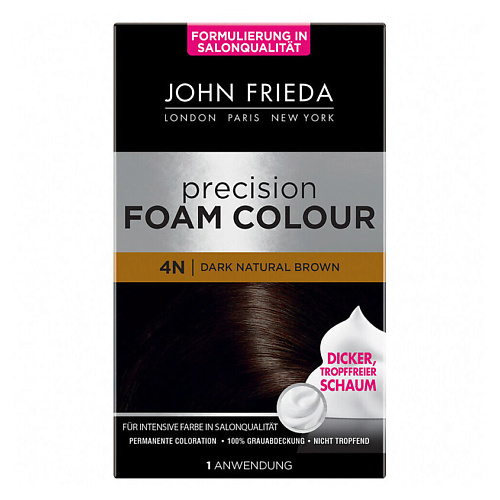 

JOHN FRIEDA Перманентная краска-мусс Precision Foam Colour, Перманентная краска-мусс Precision Foam Colour