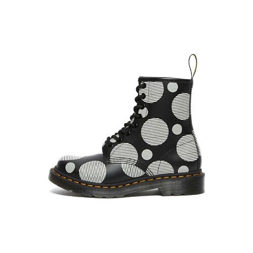 DR. MARTENS Ботинки Dr. Martens 1460 Polka Dot Smooth Leather Black