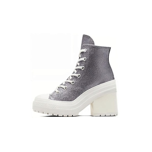 Кроссовки CONVERSE Кроссовки Chuck 70 De Luxe Durable Breathable Mid-Top Canvas Shoes Womens Gray
