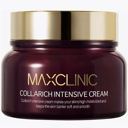 

MAXCLINIC Крем для лица с коллагеном и церамидами для повышения упругости Collarich Intensive Cream, Крем для лица с коллагеном и церамидами для повышения упругости Collarich Intensive Cream
