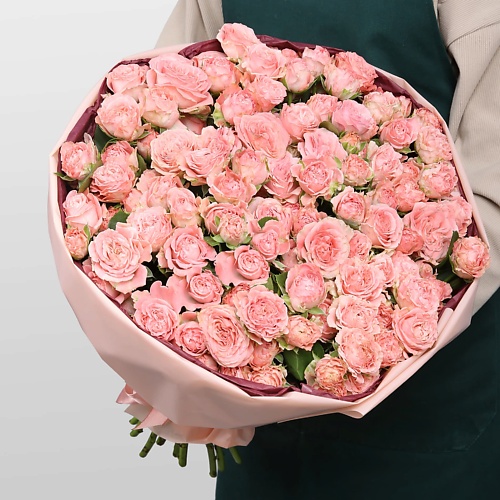 

STUDIO FLORISTIC Букет кустовых Роз «Шарм Бомбастик», Букет кустовых Роз «Шарм Бомбастик»