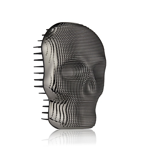 

TANGLE ANGEL Массажная расческа череп детанглер для волос Skeleton Black Chrome, Массажная расческа череп детанглер для волос Skeleton Black Chrome