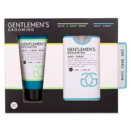 Набор средств для ухода за телом ACCENTRA Мужской набор Gentlemen's Grooming Bath Set