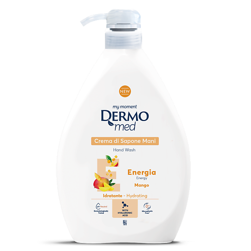 

DERMOMED Крем-мыло для рук с манго ENERGY, Крем-мыло для рук с манго ENERGY
