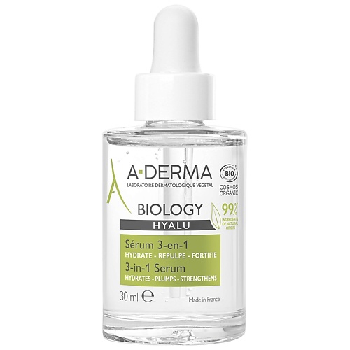

A-DERMA Сыворотка для лица 3 в 1 для хрупкой кожи Hydrates Plumps Strengthens, Сыворотка для лица 3 в 1 для хрупкой кожи Hydrates Plumps Strengthens