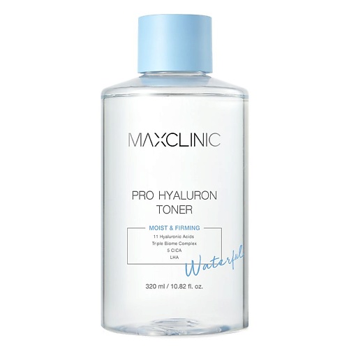 

MAXCLINIC Тонер для лица с 11 видами гиалуроновой кислоты увлажняющий Pro Hyaluron Toner, Тонер для лица с 11 видами гиалуроновой кислоты увлажняющий Pro Hyaluron Toner