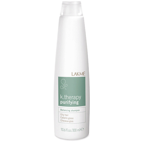 

LAKME Шампунь для жирных волос, восстанавливающий баланс K. Therapy Purifying Balancing Shampoo, Шампунь для жирных волос, восстанавливающий баланс K. Therapy Purifying Balancing Shampoo