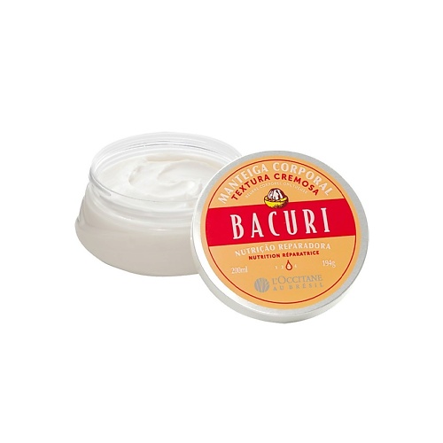 

L'OCCITANE AU BRESIL Крем для тела питательный Бакури, Крем для тела питательный Бакури
