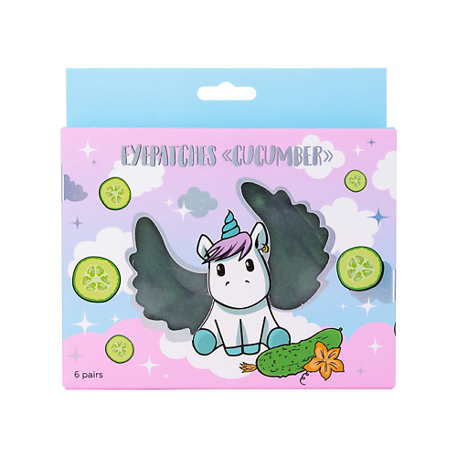 

UNICORNS APPROVE Патчи для глаз Cucumber, Патчи для глаз Cucumber