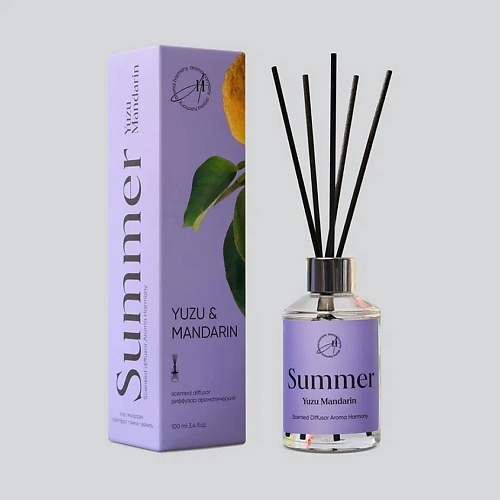 

AROMA HARMONY Диффузор ароматический "Yuzu mandarin", Диффузор ароматический "Yuzu mandarin"
