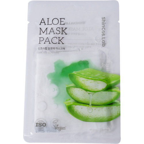 

SHINCOS.LAB Тканевая маска с алоэ Aloe Mask Pack, Тканевая маска с алоэ Aloe Mask Pack