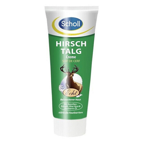 

SCHOLL Крем для сухой и поврежденной кожи рук и стоп Hirsch Talg Cream, Крем для сухой и поврежденной кожи рук и стоп Hirsch Talg Cream