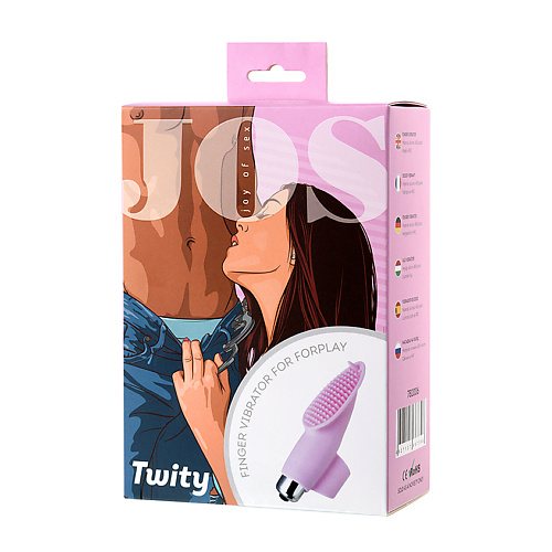 Секс-игрушки  Лэтуаль JOS JOY OF SEX Вибронасадка на палец JOS TWITY для прелюдии