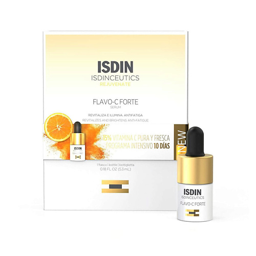 

ISDIN Антивозрастная восстанавливающая сыворотка Isdinceutics Flavo-C Forte, Антивозрастная восстанавливающая сыворотка Isdinceutics Flavo-C Forte