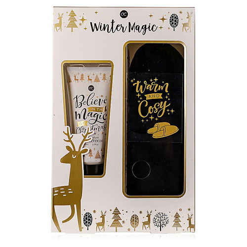 

ACCENTRA Набор Winter Magic : Лосьон для ног + Тапочки, Набор Winter Magic : Лосьон для ног + Тапочки