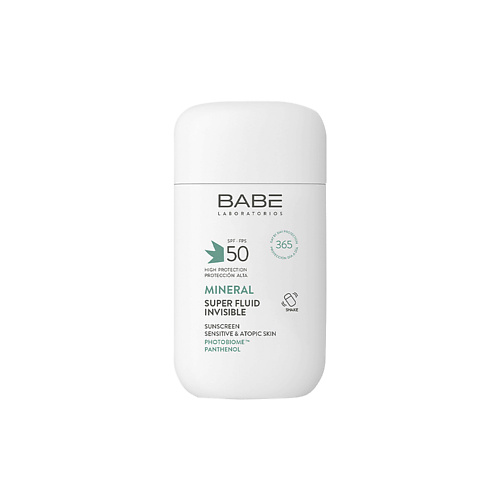 

BABE Минеральный суперфлюид для лица SPF50, Минеральный суперфлюид для лица SPF50