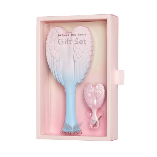 

TANGLE ANGEL Подарочный набор для волос Gift Set: расческа массажная детанглер + брелок расческа, Подарочный набор для волос Gift Set: расческа массажная детанглер + брелок расческа
