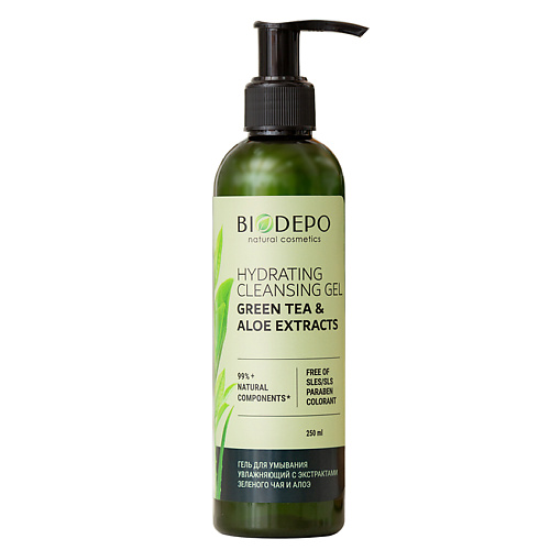 

BIODEPO Гель для умывания увлажняющий с экстрактом зеленого чая и алоэ Green Tea and Aloe Extracts, Гель для умывания увлажняющий с экстрактом зеленого чая и алоэ Green Tea and Aloe Extracts