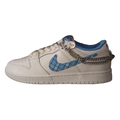 

NIKE Кроссовки SB Dunk Low Pro X Nicole Hause White And University Blue, Кроссовки SB Dunk Low Pro X Nicole Hause White And University Blue