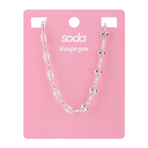 

SODA Ожерелье Weave Chain #sugargem, Ожерелье Weave Chain #sugargem