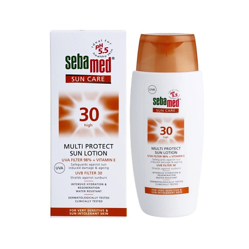 

SEBAMED Солнцезащитный лосьон Multi Protect Sun Lotion SPF 30 PA+, Солнцезащитный лосьон Multi Protect Sun Lotion SPF 30 PA+