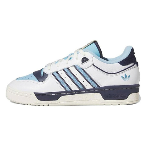 

ADIDAS ORIGINAL Кроссовки Rivalry Low 86 Cloud White Clear Blue Shadow Navy, Кроссовки Rivalry Low 86 Cloud White Clear Blue Shadow Navy