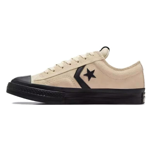 Кроссовки CONVERSE Кроссовки Star Player 76 Non-slip Lightweight Low-Top Skateboard Shoes Unisex Beige Black