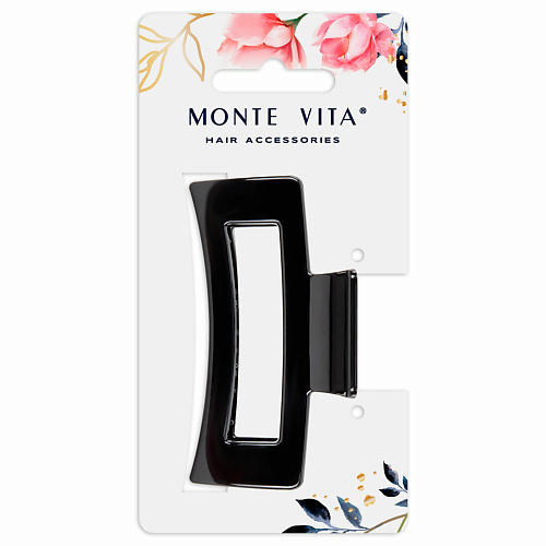 

MONTE VITA Краб для волос глянцевый, Краб для волос глянцевый