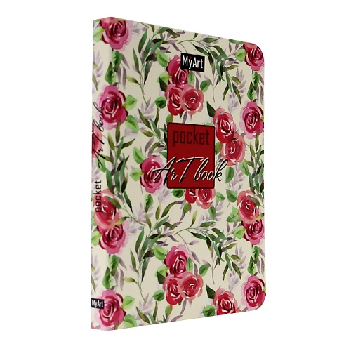 

MYART Блокнот А6 Pocket ArtBook "Розы", мягкая обложка, Блокнот А6 Pocket ArtBook "Розы", мягкая обложка