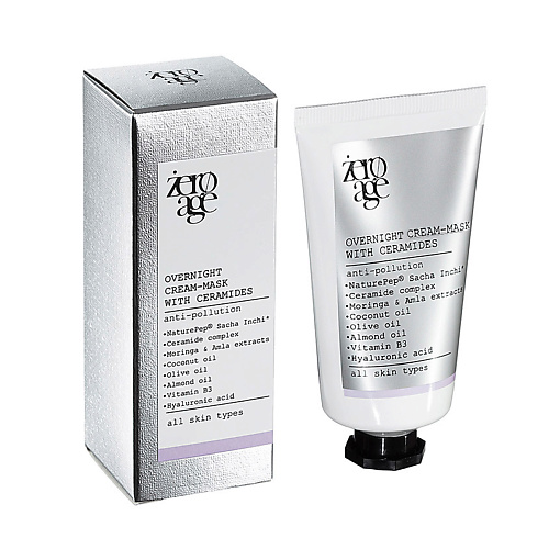 

ZERO AGE Ночная крем-маска с церамидами Overnight Cream-Mask Ceramides, Ночная крем-маска с церамидами Overnight Cream-Mask Ceramides