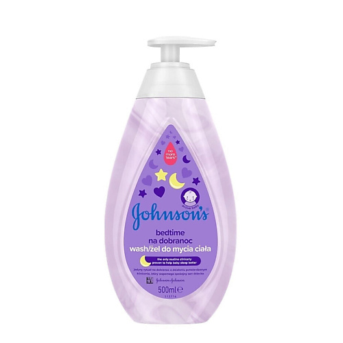 Для ванной и душа JOHNSON'S BABY Детский успокаивающий гель для купания перед сном Bedtime Wash