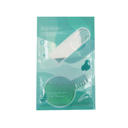 

ЛЭТУАЛЬ Тканевая маска для лица с эссенцией алоэ, центеллой и чайным деревом, Тканевая маска для лица с эссенцией алоэ, центеллой и чайным деревом