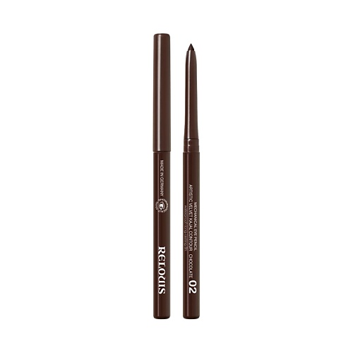 

RELOUIS Карандаш для глаз Artistic Velvet Kajal Contour коричневый, Карандаш для глаз Artistic Velvet Kajal Contour коричневый