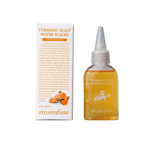 

STEAMBASE Mini Turmeric Scalp Water Scaler Шампунь с куркумой, Mini Turmeric Scalp Water Scaler Шампунь с куркумой