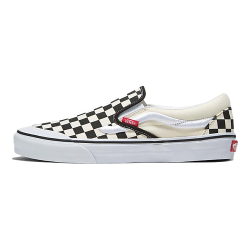 

VANS Кроссовки Slip-On Classic 138 'Sidestripe - Black Checkerboard, Кроссовки Slip-On Classic 138 'Sidestripe - Black Checkerboard
