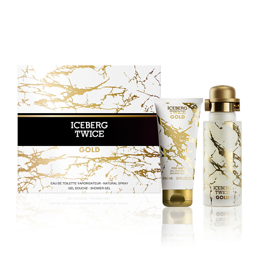 

ICEBERG Подарочный набор мужской Twice Gold & Platinum Giftset, Подарочный набор мужской Twice Gold & Platinum Giftset