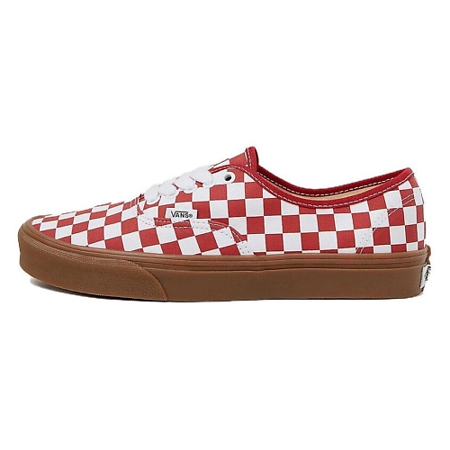 VANS Кроссовки Authentic Anti-Slip Wear-Resistant Low-Top Skateboard Shoes Red