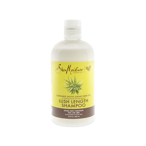 

SHEA MOISTURE Шампунь для волос с конопляным маслом Cannabis Sativa Hemp Seed Oil Lush Length Shampoo 384, Шампунь для волос с конопляным маслом Cannabis Sativa Hemp Seed Oil Lush Length Shampoo