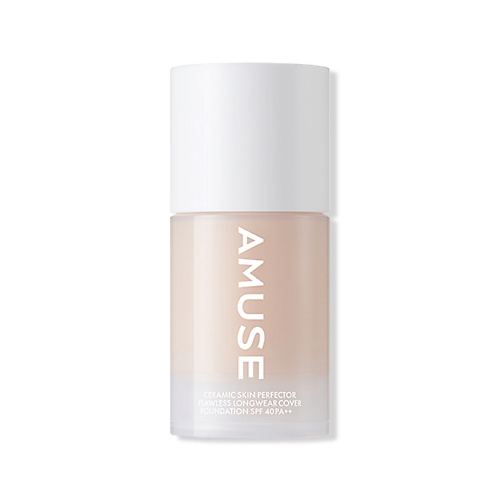 AMUSE Тональная основа для лица с плотным и стойким покрытием Ceramic Skin Perfector Foundation